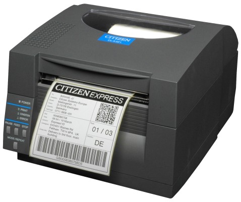 Citizen. Desktop (medium duty) thermal label printers. Citizen CL-S521 thermal transfer label printer. Lowest price at barcode.co.uk