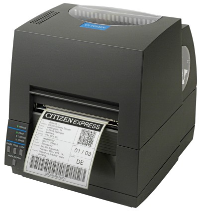 Citizen. Desktop (medium duty) thermal label printers. Citizen Citizen CL-S621 / CL-S631 thermal transfer label printers (ideal for jewellery labels). Lowest price at barcode.co.uk