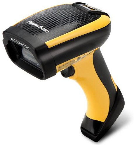 Datalogic (PSC). 2D matrix / imager type barcode readers (PDF417, QR Code, etc). Datalogic PowerScan PD9500 industrial area imager, the latest generation of rugged 1D and 2D area imager barcode scanner. Lowest price at barcode.co.uk