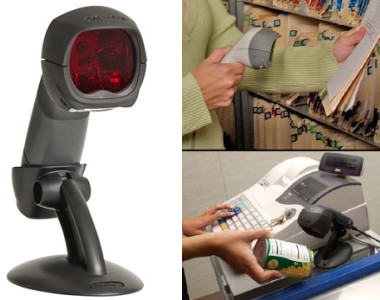 Honeywell (HHP Handheld). Presentation / omni-directional barcode readers / pattern scanners / holographic. Honeywell MS3780 Fusion omnidirectional and single line laser handheld and hands free barcode reader. Lowest price at barcode.co.uk