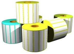 barcode.co.uk. Labels / blank pre-cut rolls. Polypropylene Thermal Transfer (pp) labels, gloss finish, 1" core, 5" OD rolls. Lowest price at barcode.co.uk