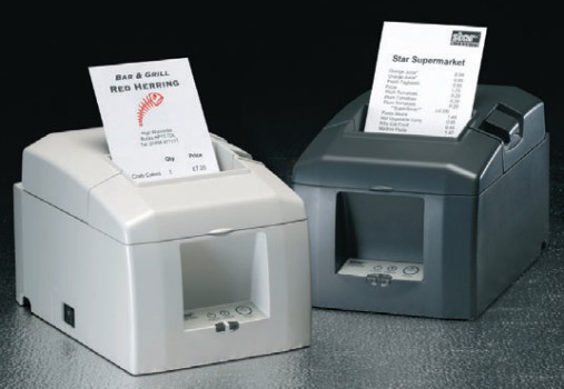 Star Micronics. Receipt printers / receipt like ticket printer. Star TSP650 low cost receipt printers - Star TSP651 series. Lowest price at barcode.co.uk