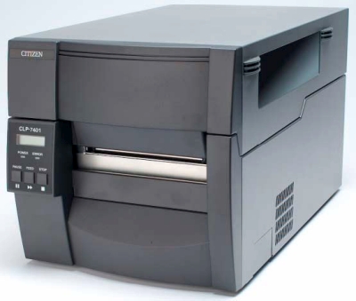 Citizen. Desktop (medium duty) printers. Citizen CLP7401 thermal label printer / 400 dpi . Lowest price at barcode.co.uk