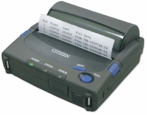 Citizen. Desktop (medium duty) printers. Citizen PD24 mobile thermal label / receipt / ticket printer with Bluetooth option. Lowest price at barcode.co.uk