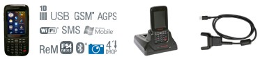 Honeywell (HHP Handheld). Portable / mobile wireless terminals (WiFi 802.11 / GPRS internet / Bluetooth / etc. ) Pocket PC, Microsoft Windows Mobile, CE 5.0 / 6.0, Visual Studio, .Net, flash, touch screen, etc.. Honeywell Dolphin 6000 Scanphone with efficient laser barcode reader WiFi / BT / GSM / GPS / Camera. Lowest price at barcode.co.uk