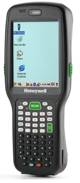 Honeywell (HHP Handheld). Portable / mobile wireless terminals (WiFi 802.11 / GPRS internet / Bluetooth / etc. ) Pocket PC, Microsoft Windows Mobile, CE 5.0 / 6.0, Visual Studio, .Net, flash, touch screen, etc.. Honeywell Dolphin 6500 for mobile data collection with internet access and high performance barcode reader. Lowest price at barcode.co.uk