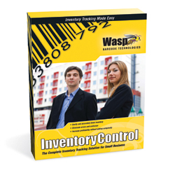 Wasp. Stock Control software / Warehouse Management; inventory, parts stores, goods in/out, automation or reordering, minumum stock levels, locations, order picking, etc.. Wasp Inventory Control  Stock Control Software - Professional / SQL Server versions. Lowest price at barcode.co.uk